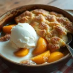 Peach Cobbler Recipe with Cake Mix