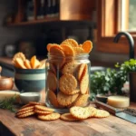 Homemade Cheese Crackers Recipe